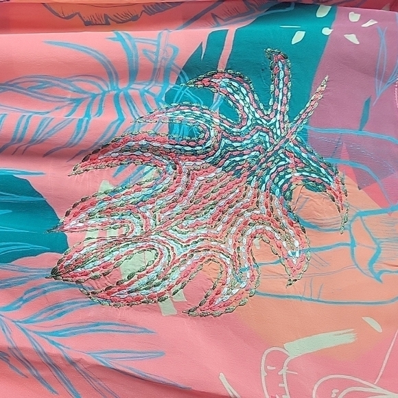 TAJ BY SABRINA CRIPPA-Anastasia off the shoulder embroidered top NWT-Siz… - Picture 14 of 17